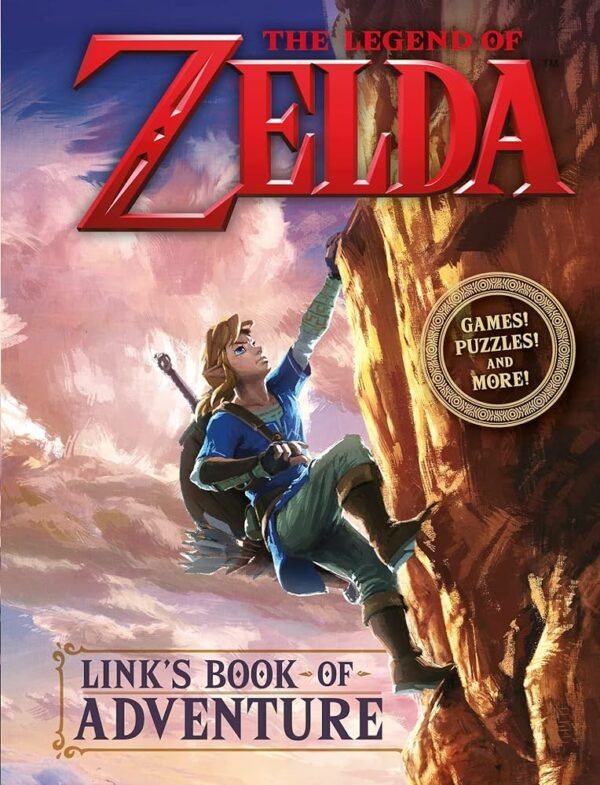 Legend of Zelda Link's Book of Adventure Games & Puzzles Activity Book