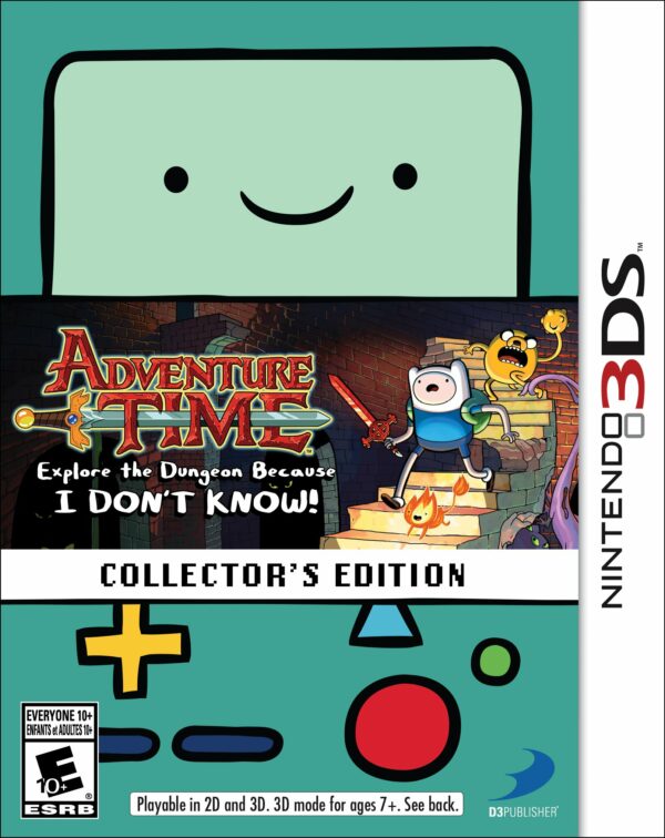 Adventure Time Explore the Dungeon Because I Dont Know Collectors Edition [Factory Sealed]