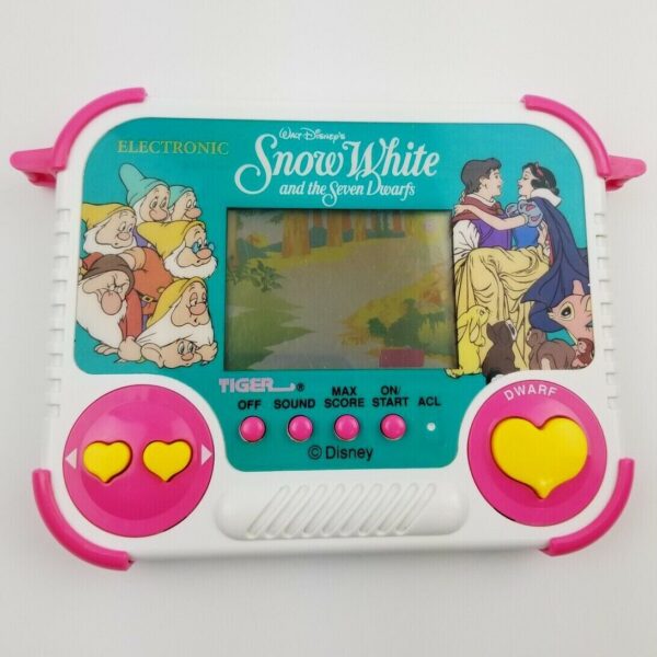 1990 Snow White and the Seven Dwarfs Tiger Electronic Handheld Game