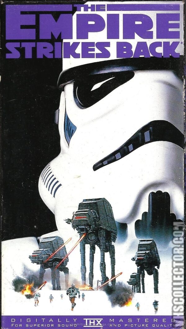 Star Wars Empire Strikes Back VHS