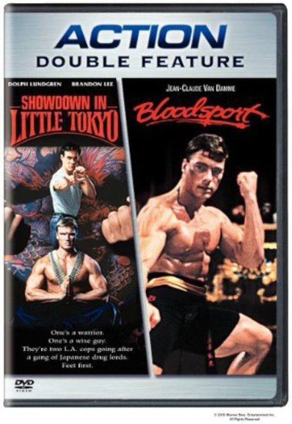 Action Double Feature Showdown in Little Tokyo / Bloodsport DVD