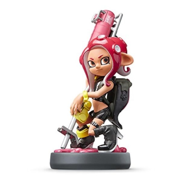 Pink Octoling Girl Splatoon Amiibo