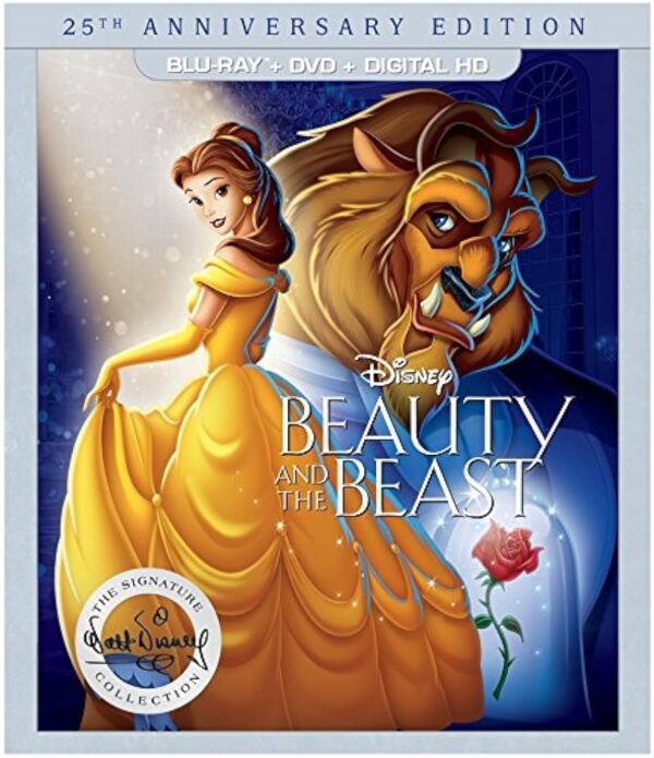Beauty and the Beast 25th Anniversary Edition Blu-Ray + DVD