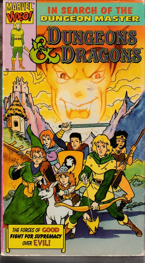 Dungeons & Dragons In Search of the Dungeon Master VHS