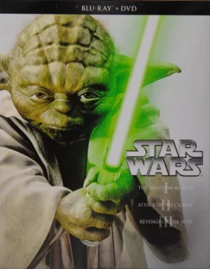 Star Wars Trilogy Episodes I-III Blu-Ray & DVD