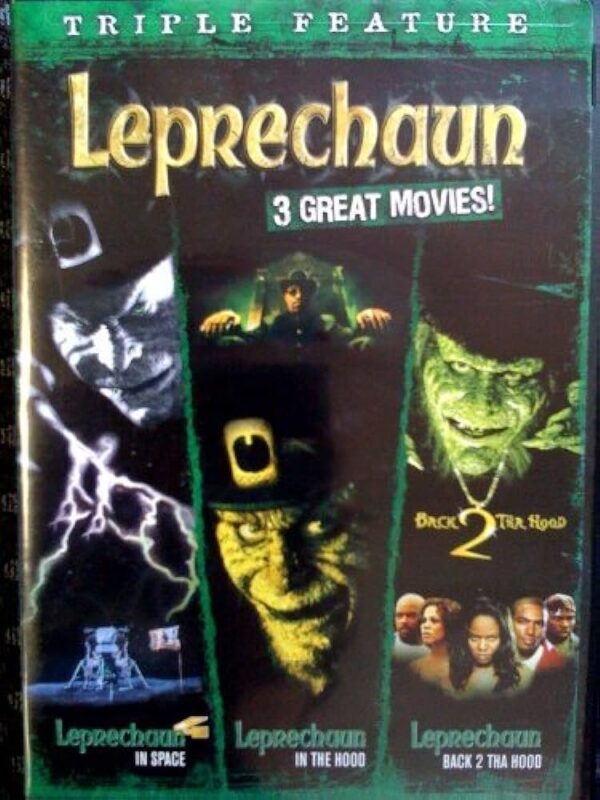 Leprechaun Triple Feature DVD Set [Leprechaun 4 in Space / Leprechaun 5 in the Hood / Leprechaun 6 Back 2 Tha Hood]