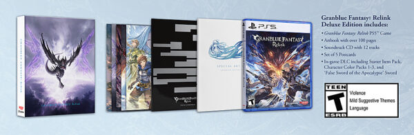 Granblue Fantasy Relink Deluxe Edition [Factory Sealed]