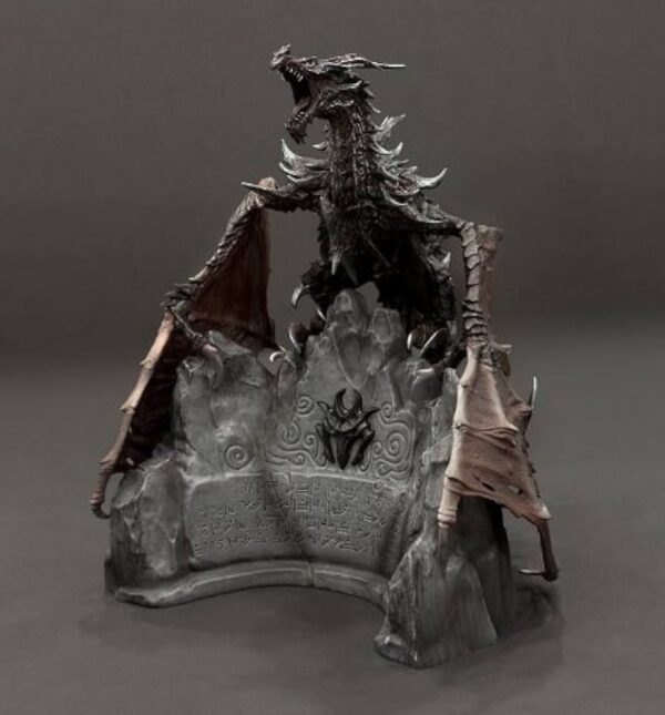 Alduin on the Word Wall from the Skyrim Collectors Edition [Statue Only]