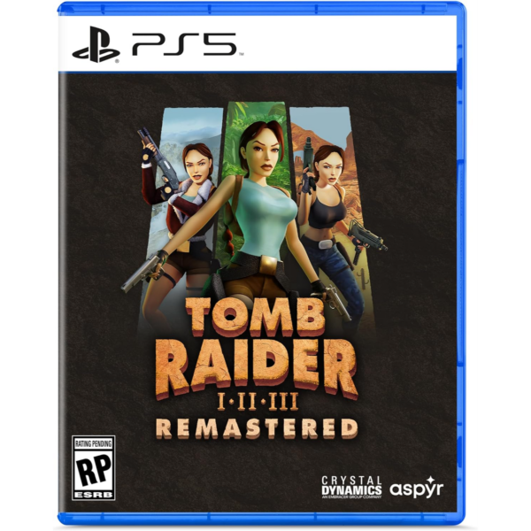 Tomb Raider I-III Remastered Starring Lara Croft - PS5 [PRE-ORDER]