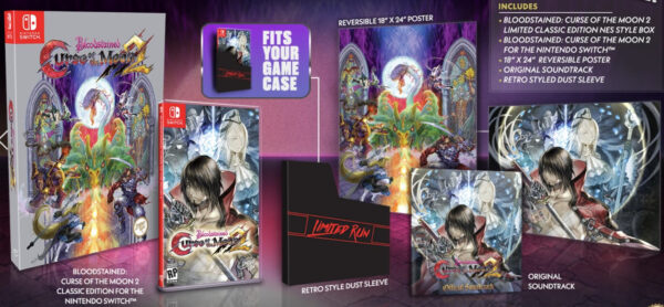 Bloodstained Curse of the Moon 2 Classic Edition [Factory Sealed]