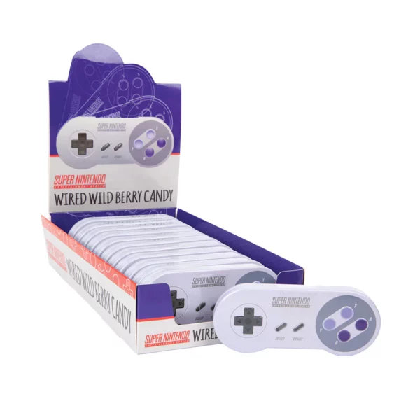 SNES Controller Wired Wild Berry Sour Candy