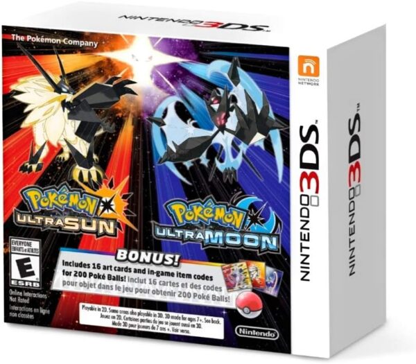 Pokemon Ultra Sun & Pokemon Ultra Moon Dual Pack [Art Cards May be Missing]