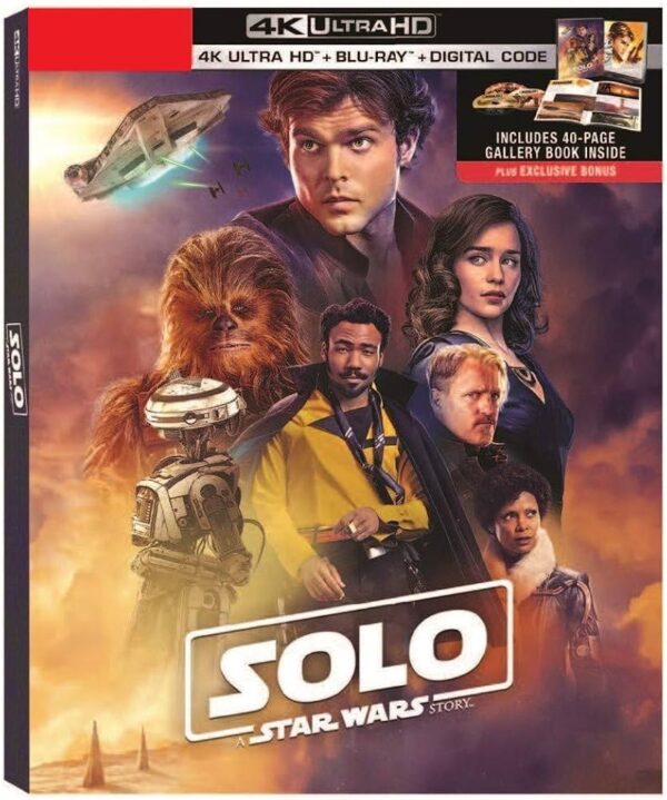 Solo Star Wars Story 4K Ultra HD + BluRay