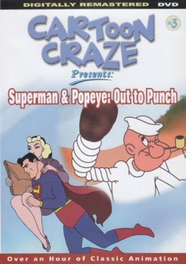 Cartoon Craze Presents Superman and Popeye Out to Punch DVD