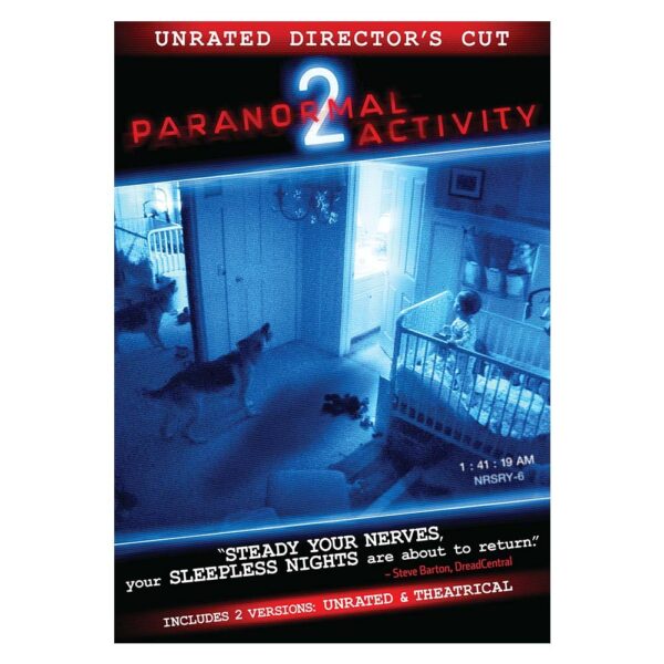 Paranormal Activity 2 Unrated Directors Cut DVD