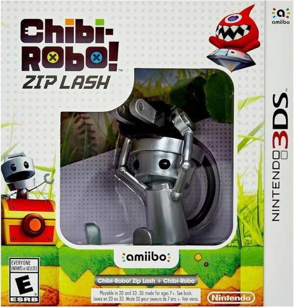 Chibi Robo Zip Lash Amiibo Bundle [Factory Sealed]