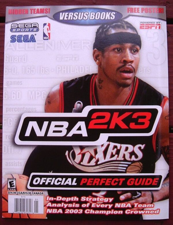 NBA 2K3 Versus Books Strategy Guide