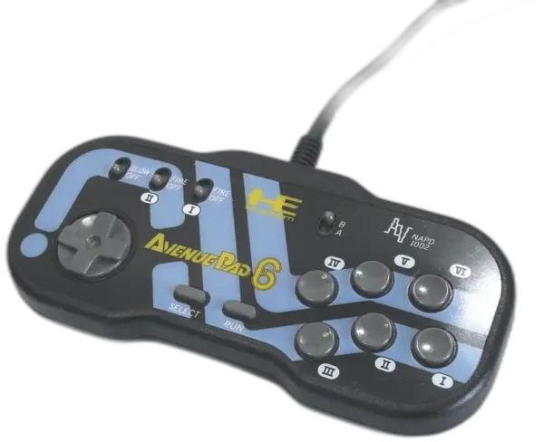 Avenue Pad 6 Controller for PC Engine HE System