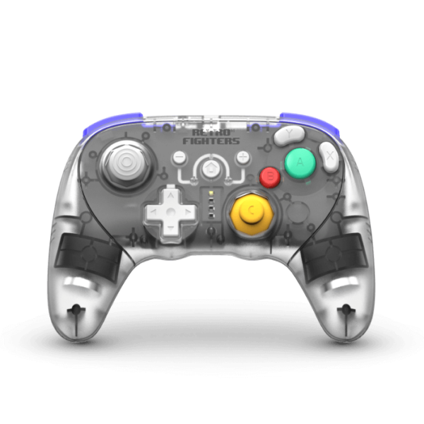 Crystal Retro Fighters Battler GC Pro Series Wireless Game Pad for Nintendo Gamecube / Wii / PC
