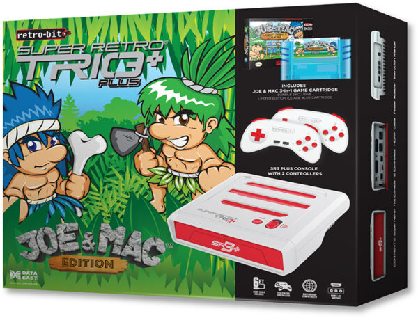 Super Retro Trio 3 Plus Joe & Mac Edition System [Retro-Bit]