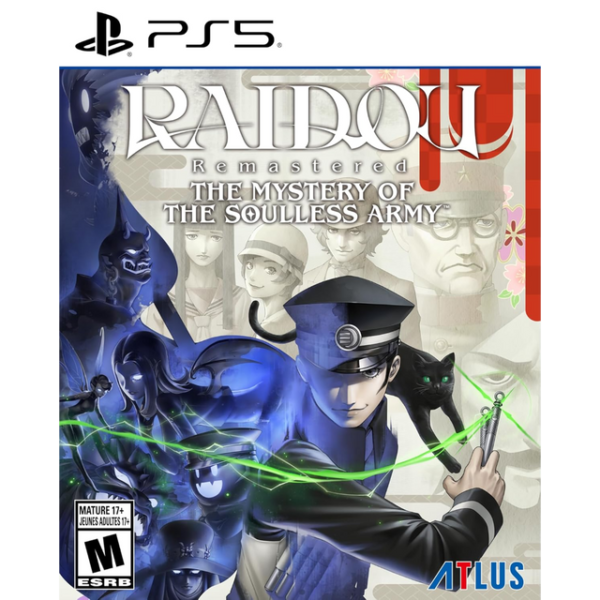 Raidou: Remastered: The Mystery of the Soulless Army (Launch Edition) - PS5 [PRE-ORDER]