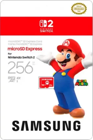 Samsung 256GB MicroSD Express Memory Card for Nintendo Switch 2